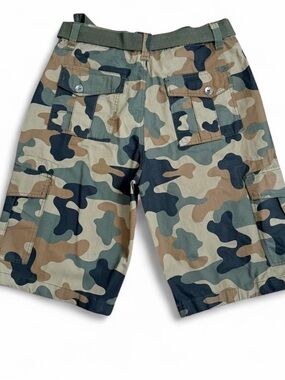 Southpole mens y2k camo cargo shorts